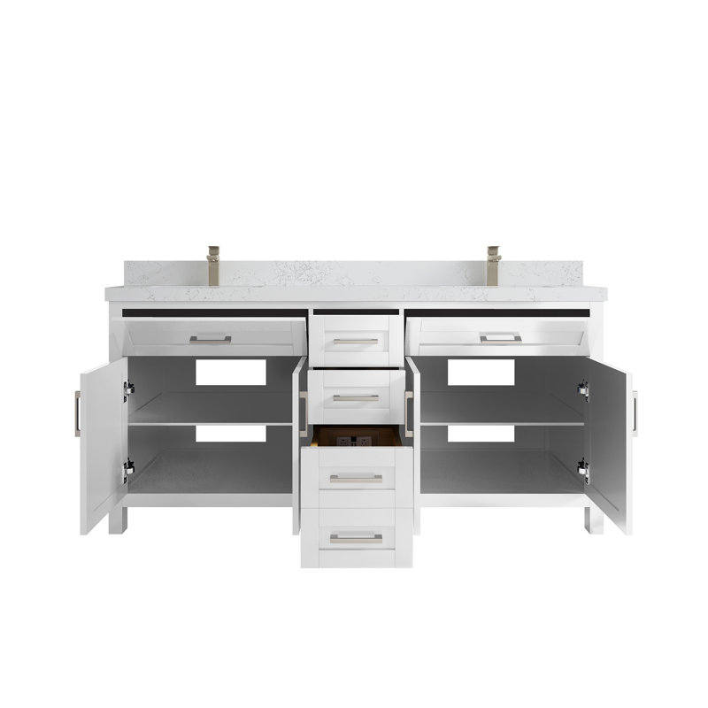 Ensemble de meuble-lavabo double 72 po Cambridge, Empira