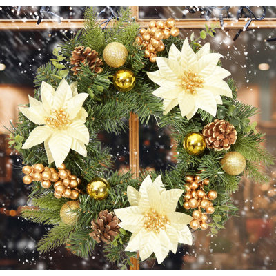 Faux 41cm Wreath