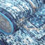 Tapis intérieur / extérieur bleu marine Starlight Nicole Miller-40265111