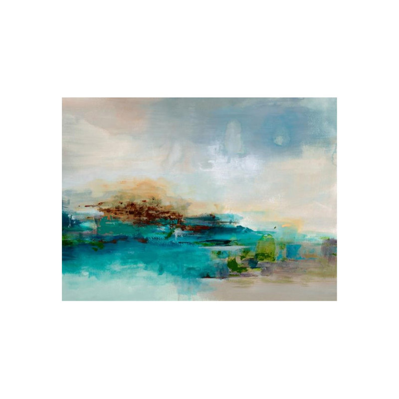Blooming Moment Print by Sara Brown, 40" H x 54" W, Image Brush Gel