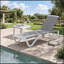 Chaise longue d'extérieur avec méridienne de patio-183503563