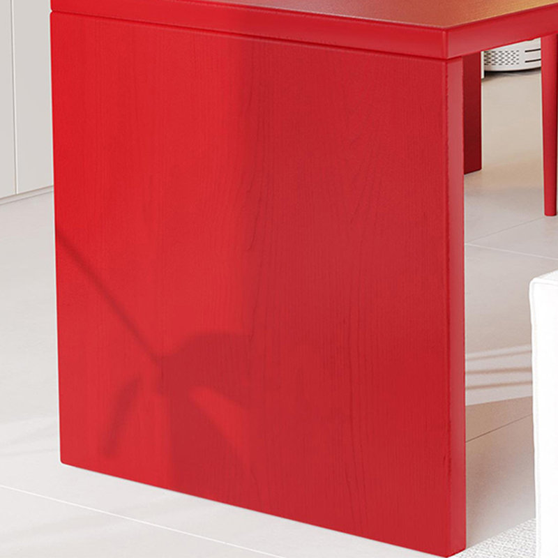 Bureau en bois massif avec ordinateur, table longue, pour la maison, H 29,53 po x l 62,99 po x P 23,62 po