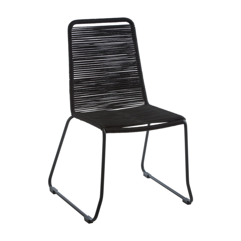 Baudin Patio Dining Side Chair with Cushion