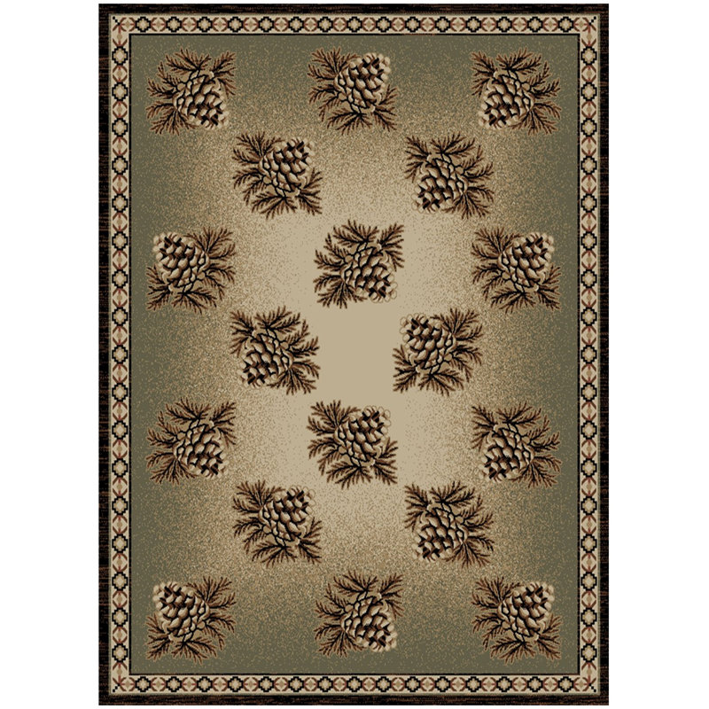 Tapis forêt Hearthside, Rectangulaire 2 pi x 3 pi