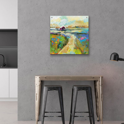 «The Pasture» par Jeanette Vertentes, art mural en verre acrylique