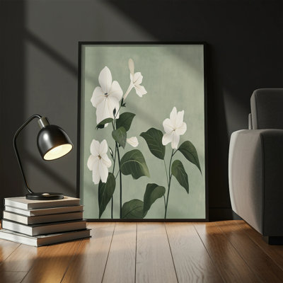 Floral Botanical Matte Poster