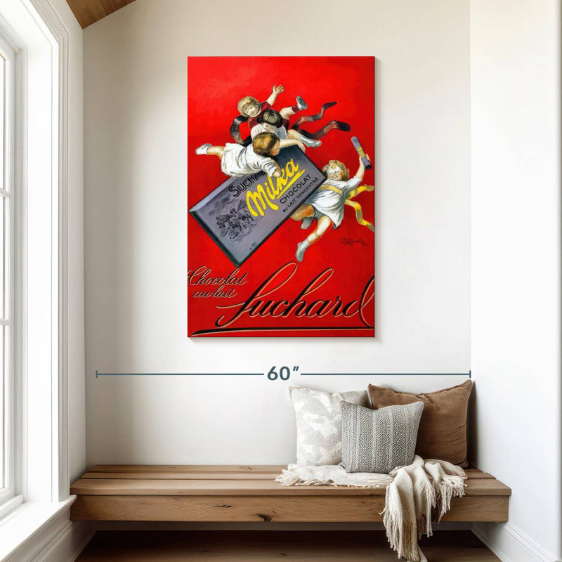 Yarlin Chocolat Suchard, 45" H x 30" W