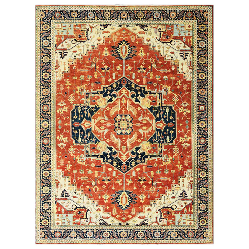 Wool Oriental Area Rug, Runner 2'6" x 8'