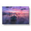 Rowing Boat At Sunset - Wrapped Canvas-61845195