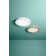 ELYOT LED Ceiling Light In White Metal With CCT Function 50 Cm.