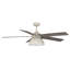 Ventilateur de plafond standard à DEL à 5 pales de 52 po avec télécommande et ensemble d'éclairage inclus Roir-1208523214