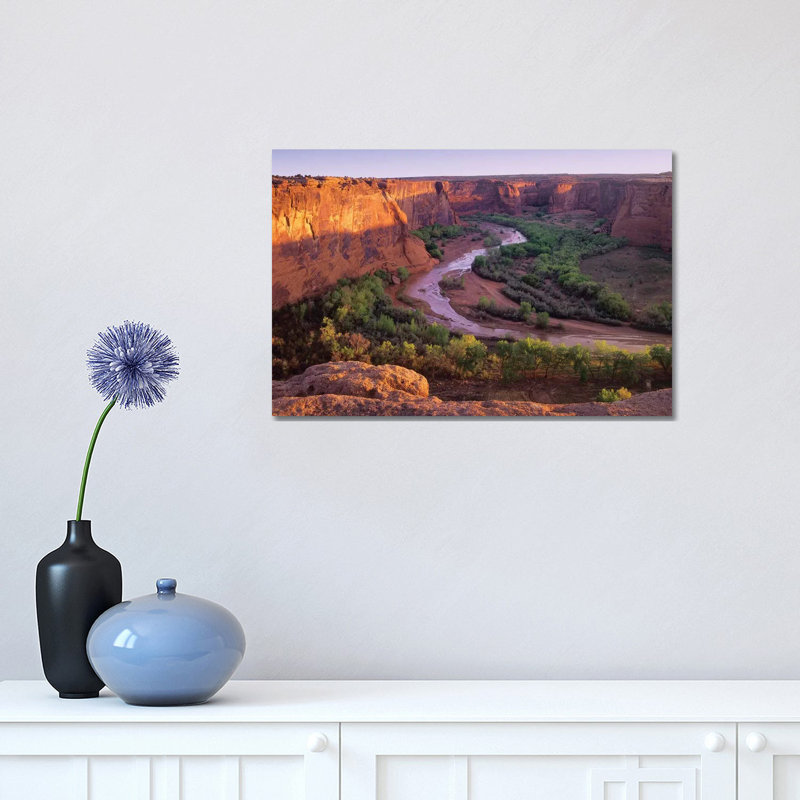 Tsegi Overlook, Canyon De Chelly National Monument, Arizona 1 Piece Wrapped Canvas Wall Art, 30.48 cm H x 45.72 cm W