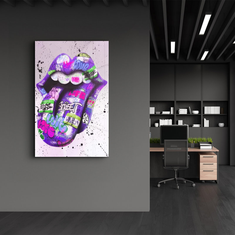 Decorative Tempered Glass Painting