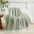 Sage Green/Ivory Striped