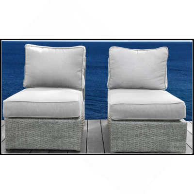 Fully Assembled Patio Chair with Cushions