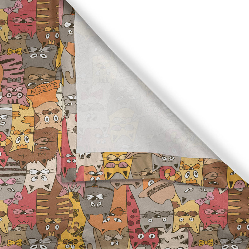 Polyester Standard Curtain Pair