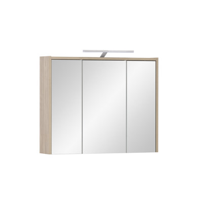 Calvin-Leigh Mirror Cabinet with LED Lighting