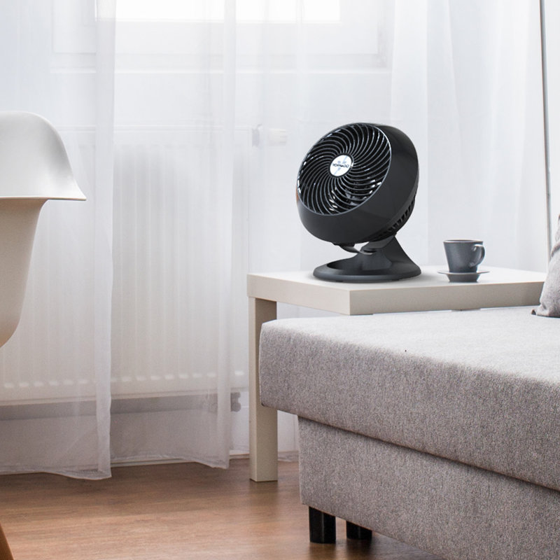 560 Whole Room Air Circulator Fan, Black