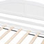 Lit de jour pratique en bois avec deux tiroirs pratiques, idéal pour la chambre à coucher et le salon, pas besoin de sommier tapissier