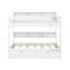 Lit superposé avec lit gigogne et tablettes de rangement, lit superposé en bois avec échelle et garde-corps-1798859686-1798859680