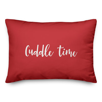  'Cuddle Time' Throw Pillow