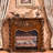 Walnut Solid Wood Electric Fireplace-1038056299