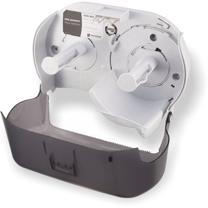 Toilet Paper Dispenser, 8.8" H x 6.8" W x 12.8" D
