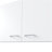 Oklahoma Wall Cabinet In Melamine, Two Doors