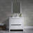 Artemis 35.875'' Single Bathroom Vanity with Ceramic Top-24551225