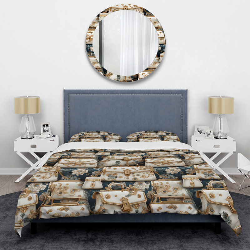 Ensemble de housse de couette Fashion Luxuy, Housse de couette pour très grand lit et 2 très