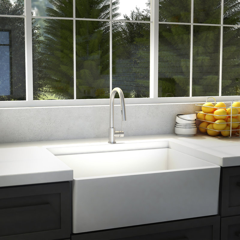 Gemini Single Handle Kitchen Faucet with Side Spray and Accessories, Brushed Nickel