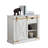 1Pc Sofa Table Living Room Side Table W Drawers Barnyard Design