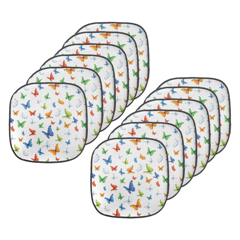 Coussin de siège papillon