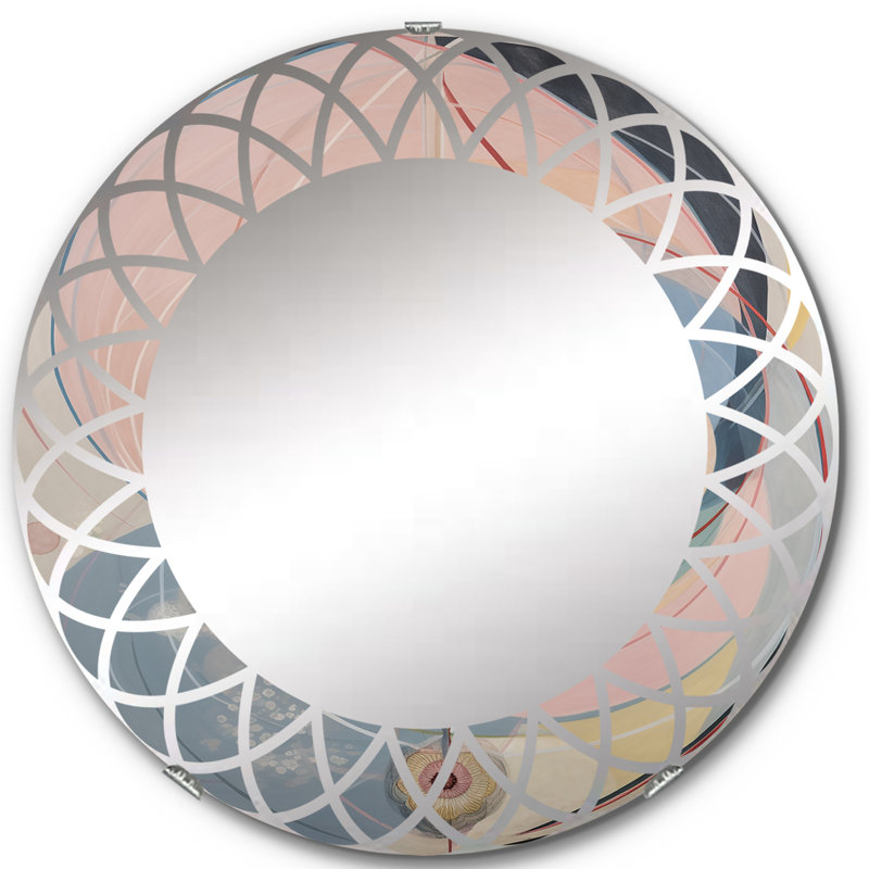 Zo Circle Mirror, 24" x 24"