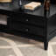 Table basse noire rétro moderne-105858247