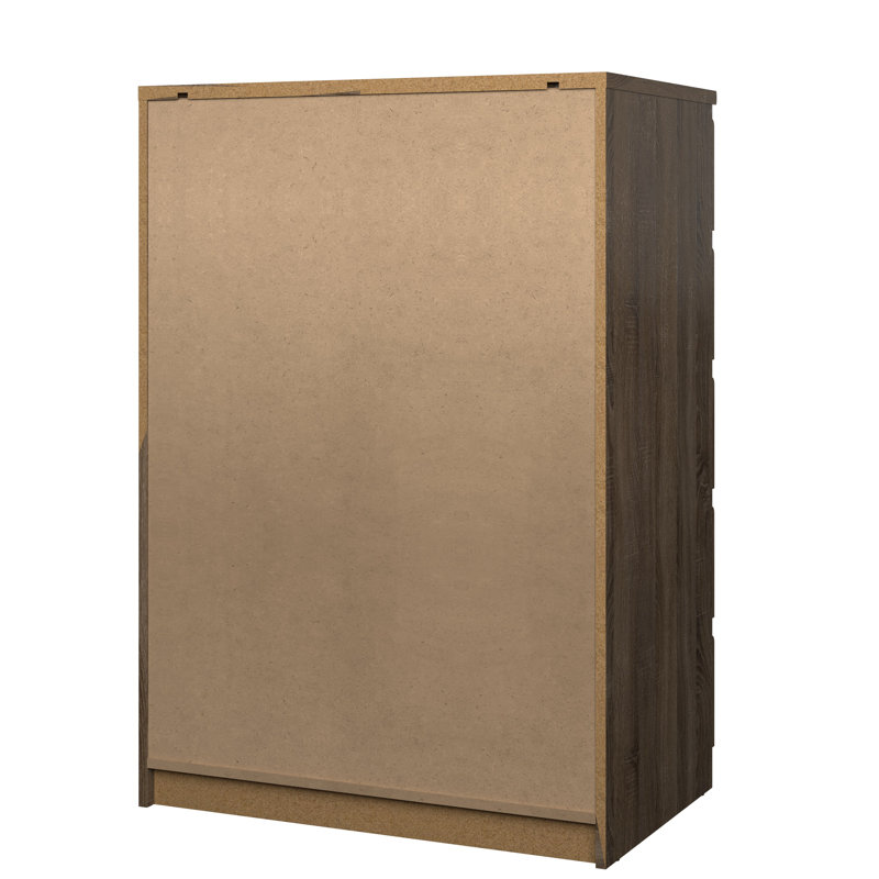Jada 5 Drawer 30.31" W Chest, Truffle Oak