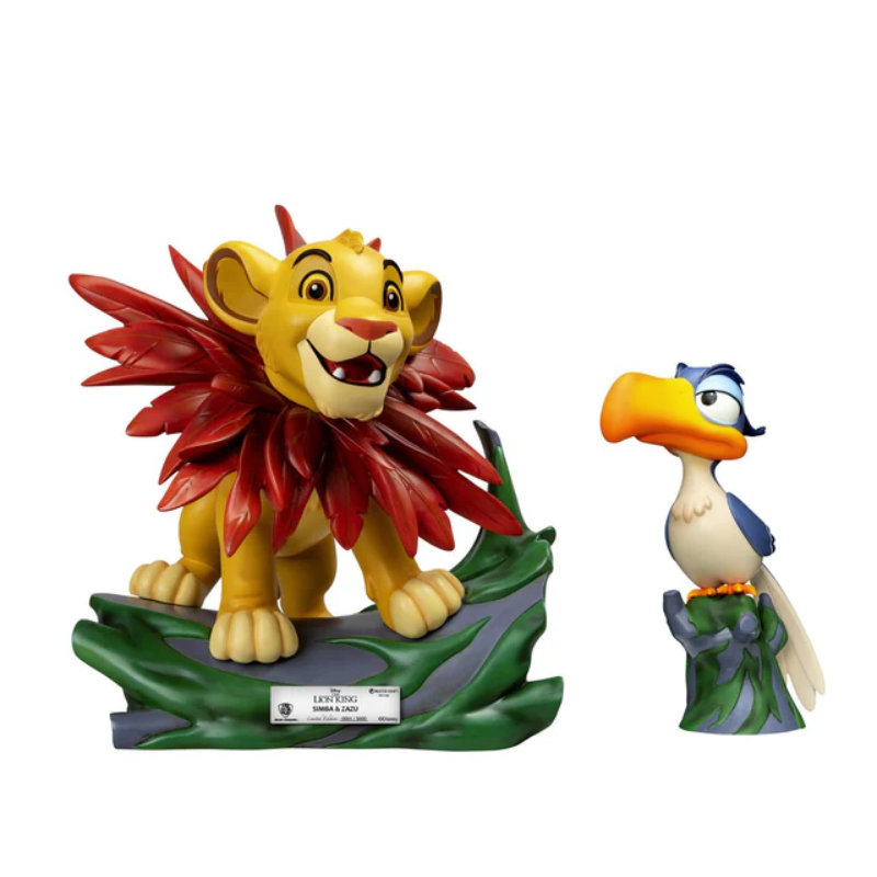 Statue de roi Simba & Zazu