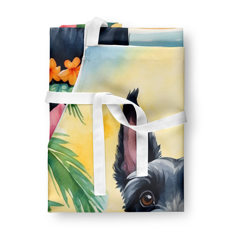 Tablier Scottish Terrier Luau