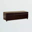 Banc de rangement en similicuir Carvalho