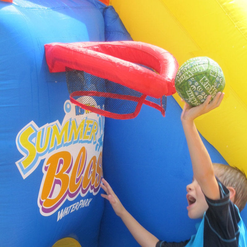 Kidwise Large Multicolor Inflatable Summer Blast Waterpark