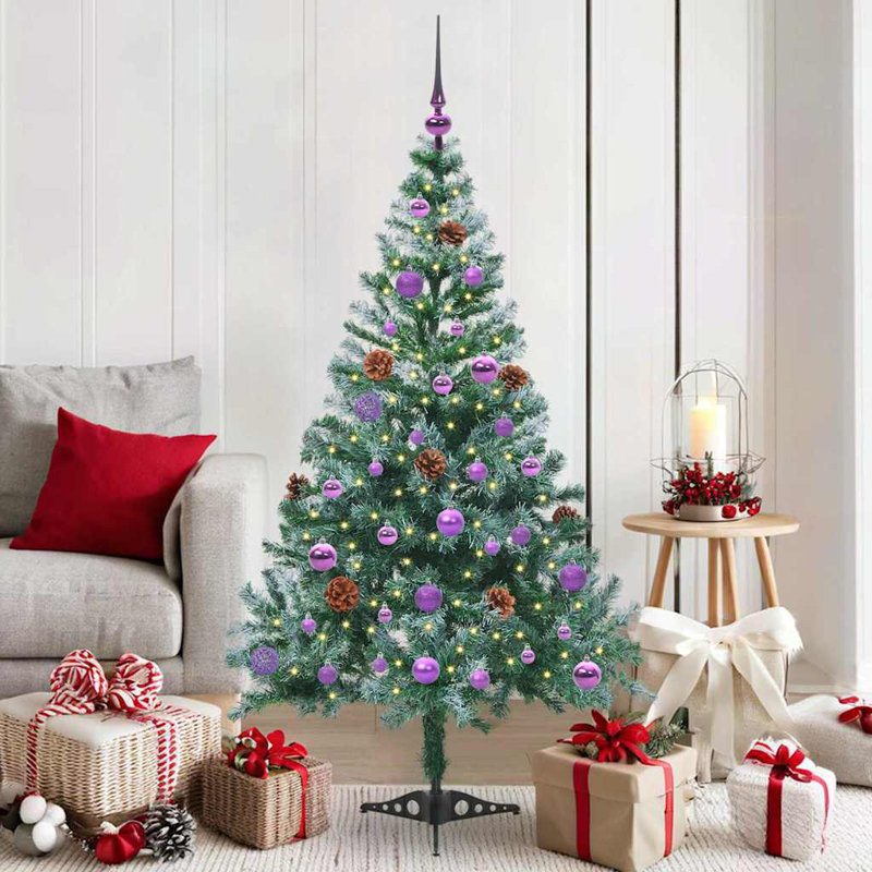 4.92' H Lighted Artificial Christmas Tree