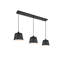 Luminaire suspendu linéaire à 3 lumières pour îlot de cuisine Portishead-1411222395
