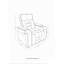 AUSTIN GREY RECLINING SOFA WITH STORAGE ARMS-133411314