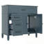 Meuble-lavabo avec lavabo et 3 tiroirs-591679458
