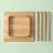 Bednarz Pine Square Solid Wood Top with Solid Wood Base Dining Table