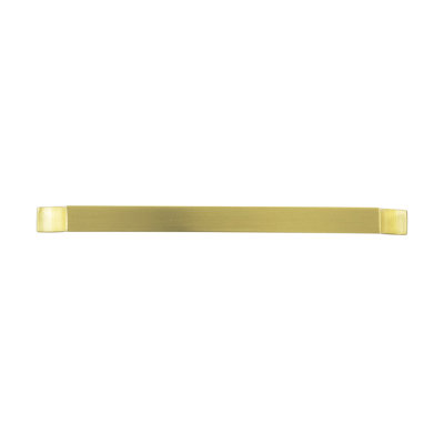 Monarch Collection Handle Pull - 5-1/16" Center to Center Cabinet Pull Brushed Golden Brass - Transitional Hardware for Drawers & Cabinets