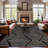 Boho Stripe Design Area Rug-1270176054