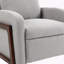 Fauteuil inclinable en tissu Oana-926344921