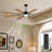 72 Inch 8-Blade Ceiling Fan with LED Light, Silent DC Motor, Remote Control, Modern Style with Wood Grain Blades