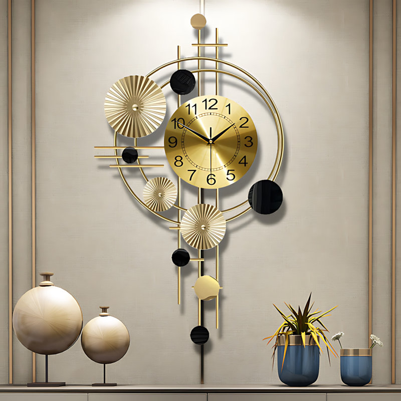 Horloge murale moderne 30 pouces Silencieux Minimalist